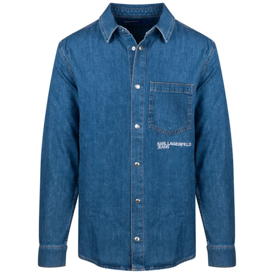 KARL JEANS Μπλε Πουκάμισο Denim - A4M16001