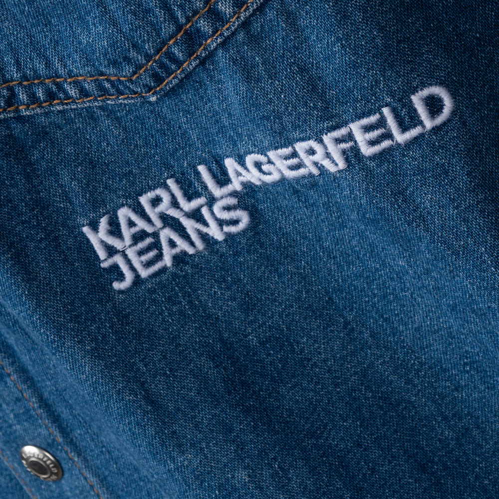 KARL JEANS Μπλε Πουκάμισο Denim - A4M16001