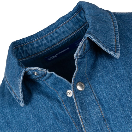 KARL JEANS Μπλε Πουκάμισο Denim - A4M16001