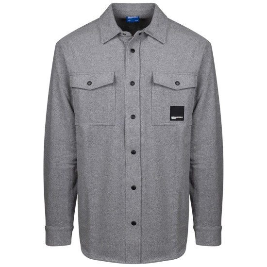 Karl Lagerfeld Γκρι Πουκάμισο Overshirt - A4M16018