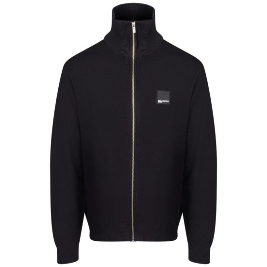 Karl Lagerfeld Μαύρη Ζακέτα High Neck - A4M18031