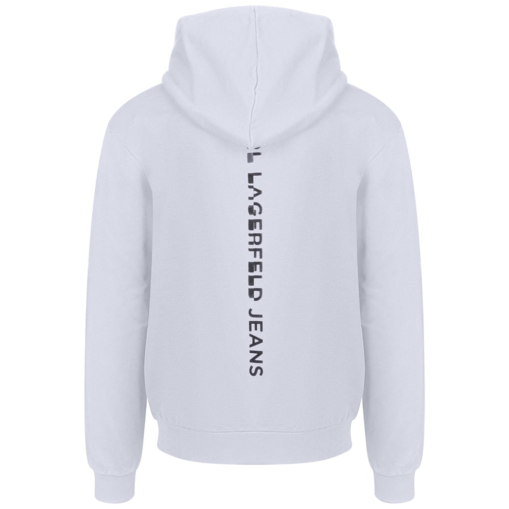 Karl Lagerfeld Λευκό Hoodie - A4M20063
