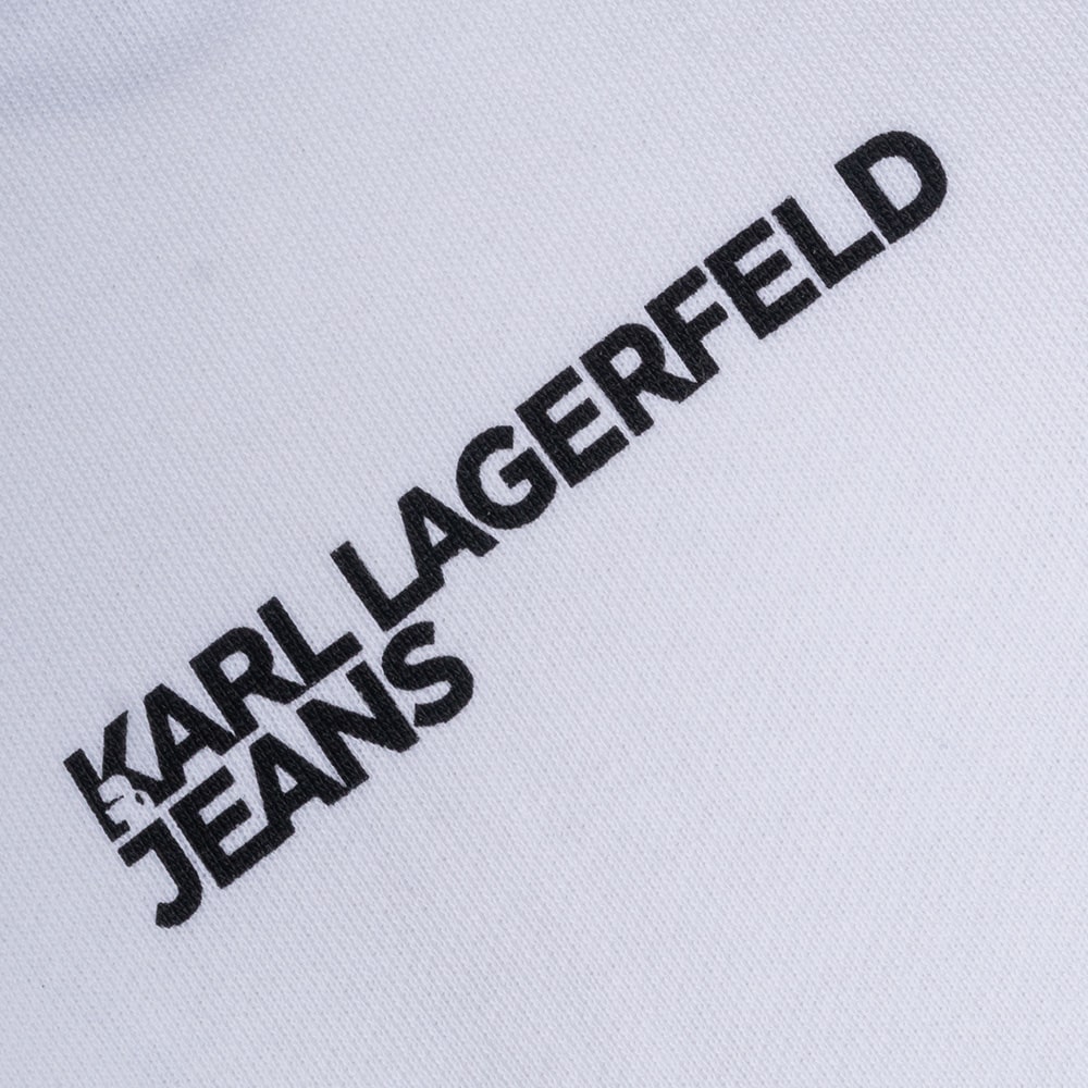 Karl Lagerfeld Λευκό Hoodie - A4M20063