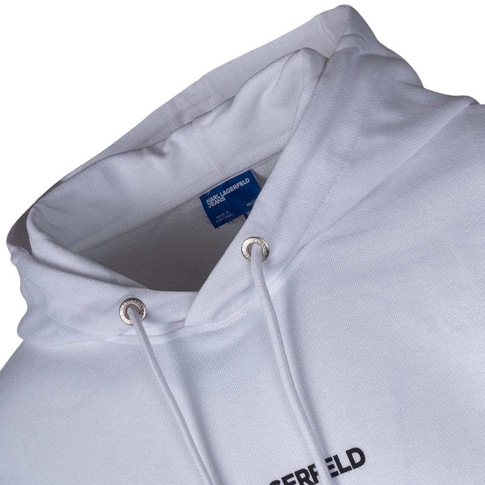 Karl Lagerfeld Λευκό Hoodie - A4M20063