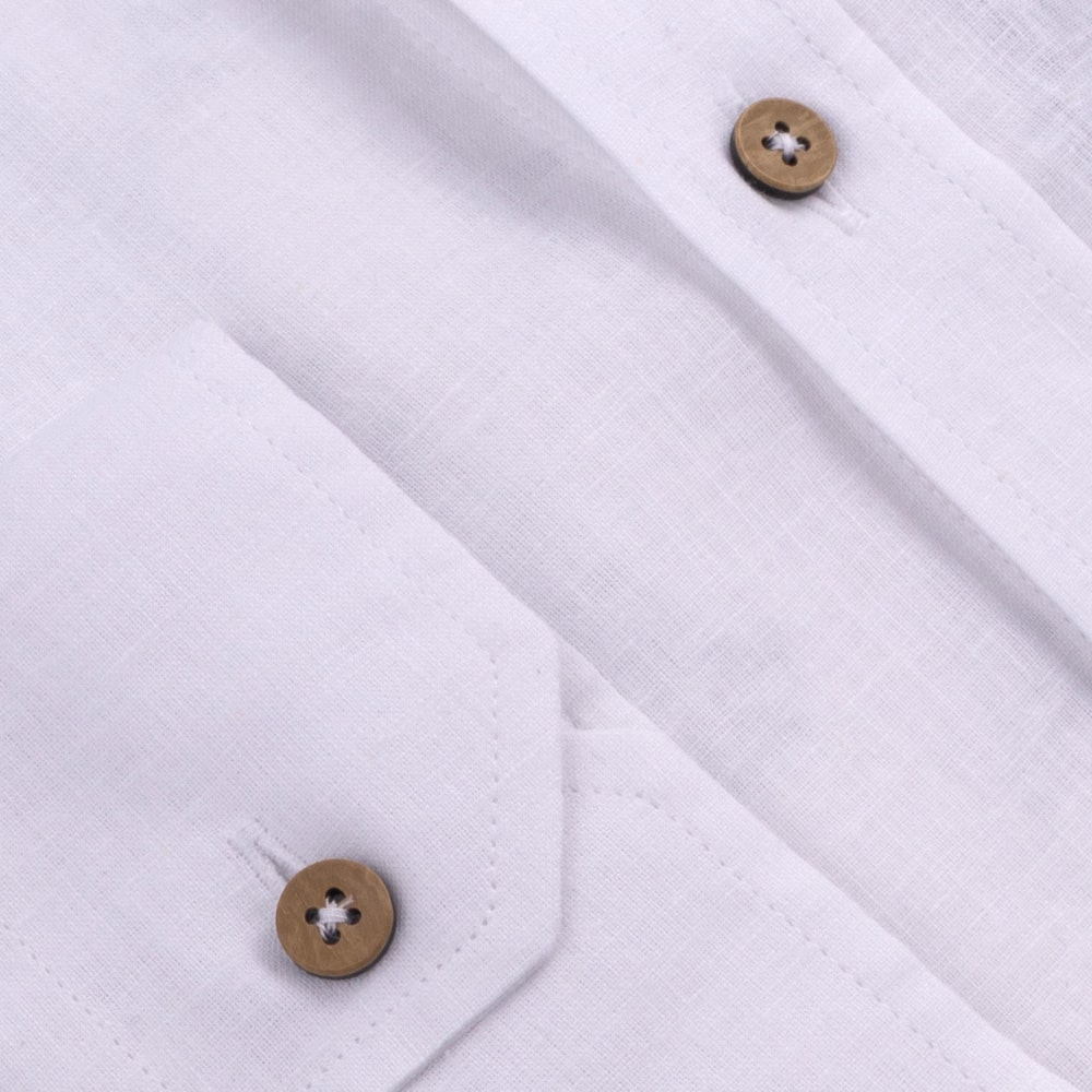 Artisti Italiani Λευκό Πουκάμισο Button Down - AI18734/CBD