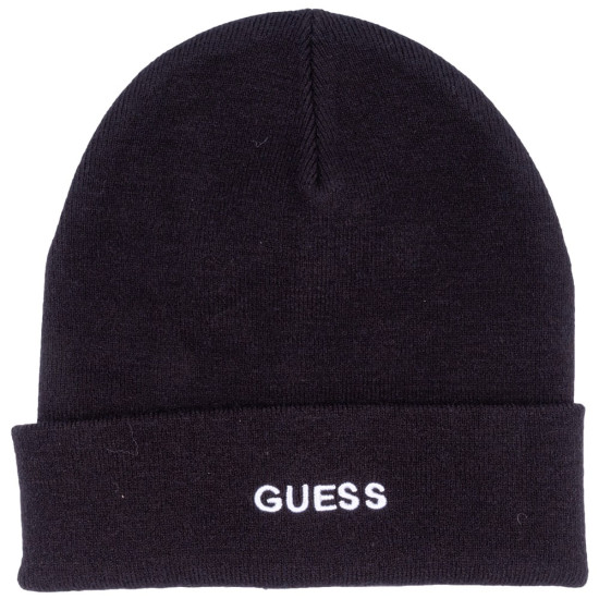 GUESS Μαύρο Σκουφί - GU0ACAM9458VIS010000