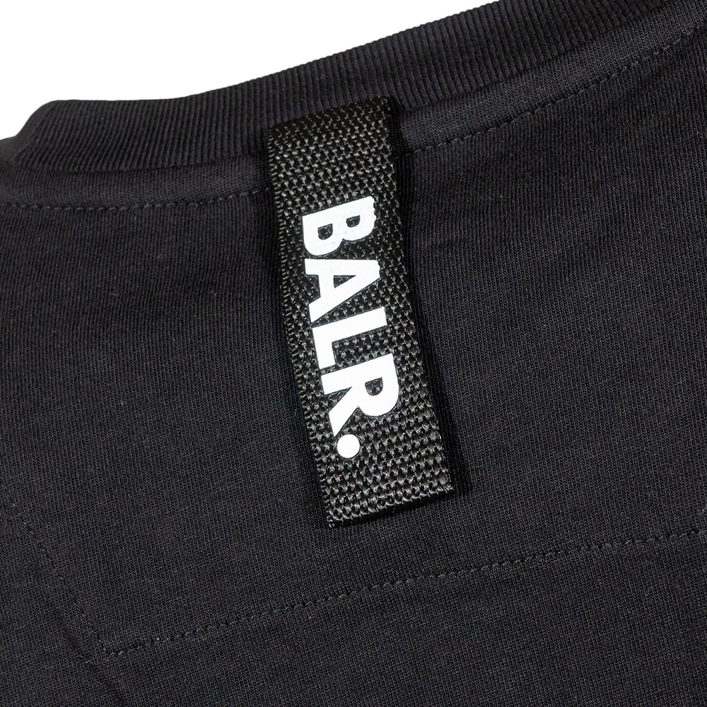 BALR Μαύρο T-Shirt C Neck - B1112.1255