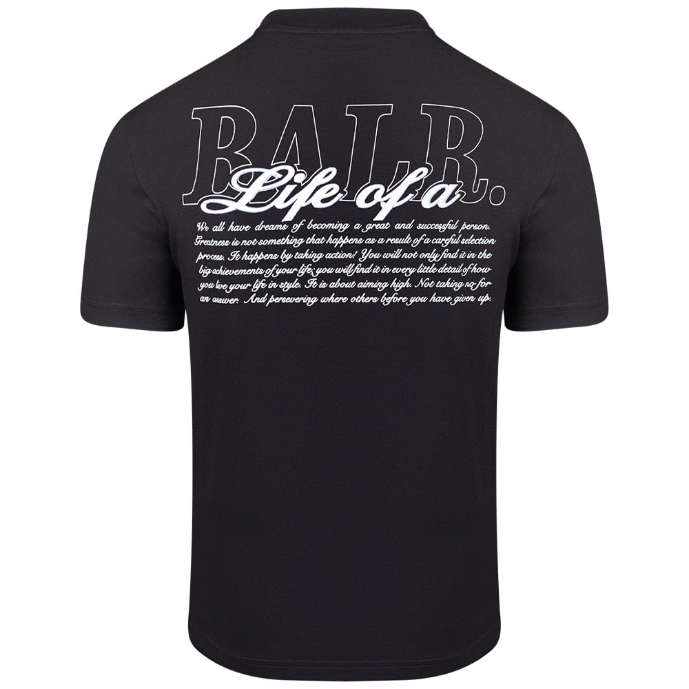 BALR Μαύρο T-shirt C Neck - B1112.1286