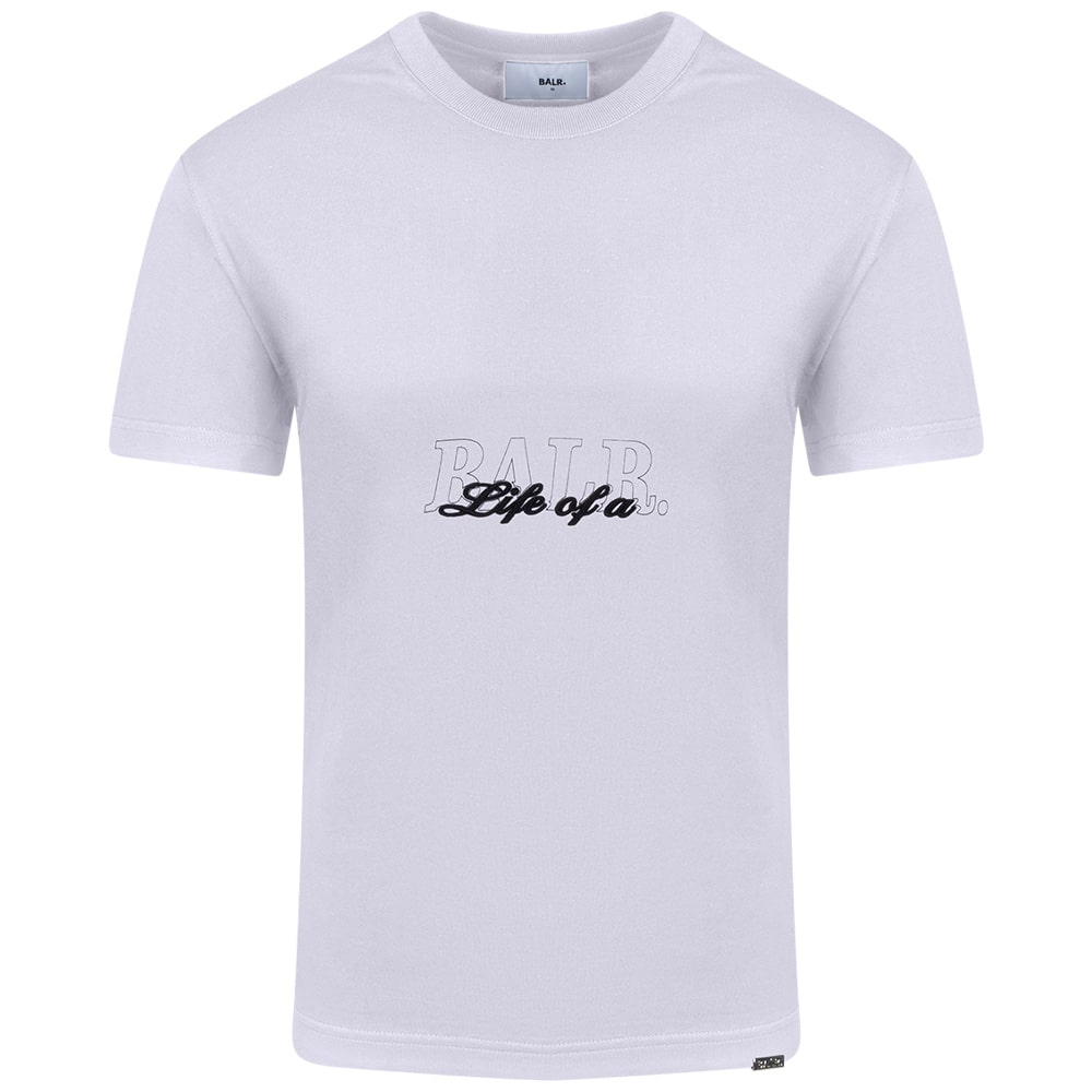 BALR Λευκό T-shirt C Neck - B1112.1286