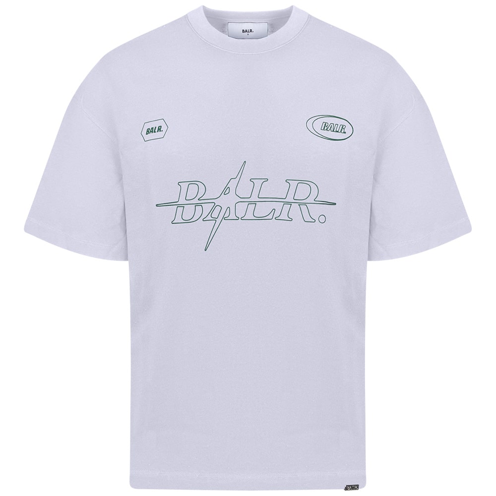 BALR Λευκό T-shirt C Neck - B1112.1299