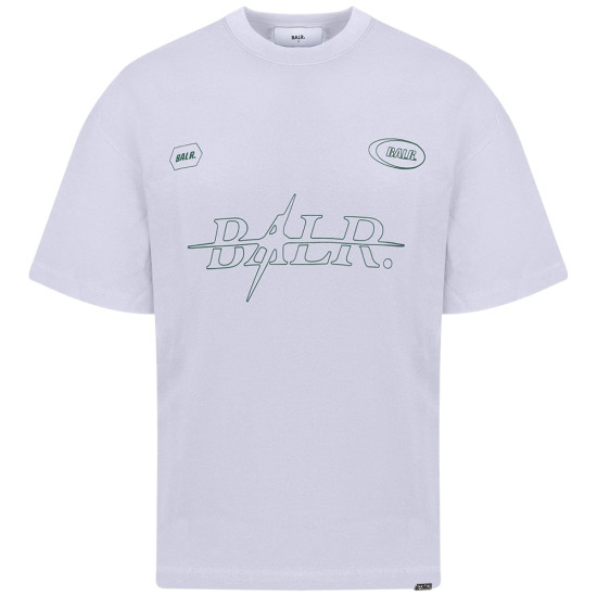 BALR Λευκό T-shirt C Neck - B1112.1299