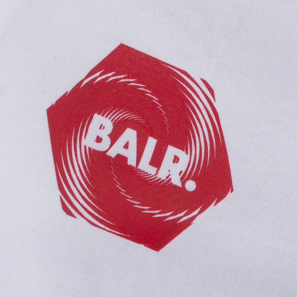 BALR Λευκό T-shirt C Neck - B1112.1303