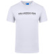 KARL JEANS Λευκό T-shirt C Neck - B1M17063