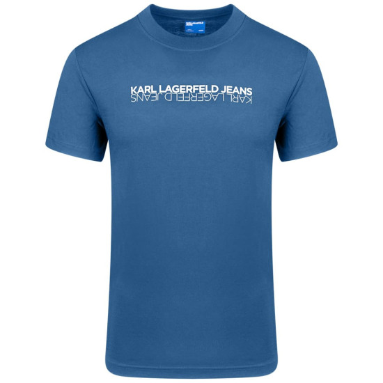 KARL JEANS Μπλε T-shirt C Neck - B1M17063
