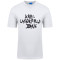 KARL JEANS Λευκό T-shirt C Neck - B1M17065