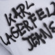 KARL JEANS Λευκό T-shirt C Neck - B1M17065