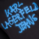 KARL JEANS Μαύρο T-shirt C Neck - B1M17065