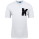 KARL JEANS Λευκό T-shirt C Neck - B1M17066