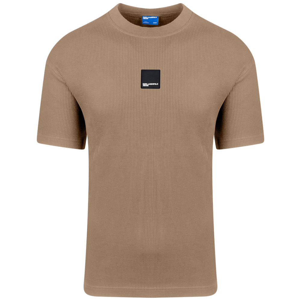 KARL JEANS Μπεζ T-shirt C Neck - B1M17082