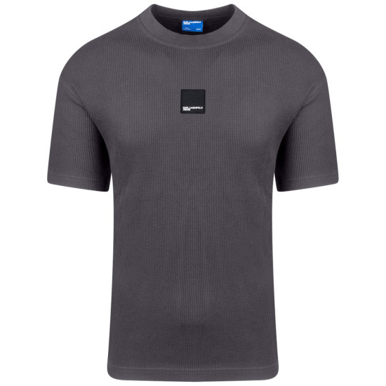 KARL JEANS Γκρι T-shirt C Neck - B1M17082