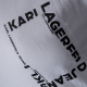 KARL JEANS Λευκό T-shirt C Neck - B2M17046