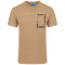 KARL JEANS Μπεζ T-shirt C Neck - B2M17046