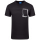 KARL JEANS Μαύρο T-shirt C Neck - B2M17046
