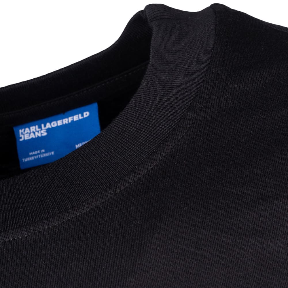 KARL JEANS Μαύρο T-shirt C Neck - B2M17046