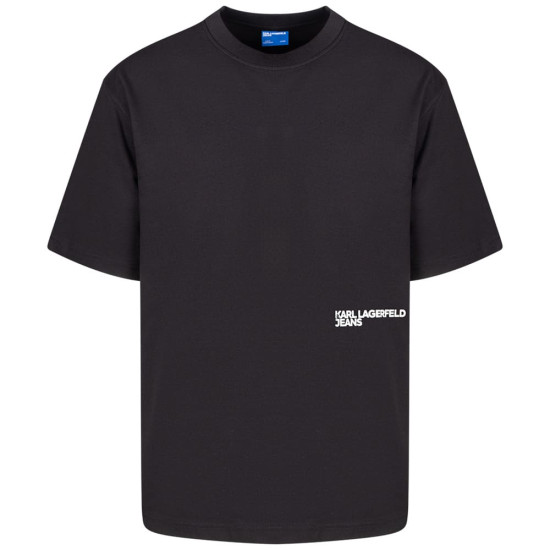 KARL JEANS Μαύρο T-shirt C Neck - B2M17063