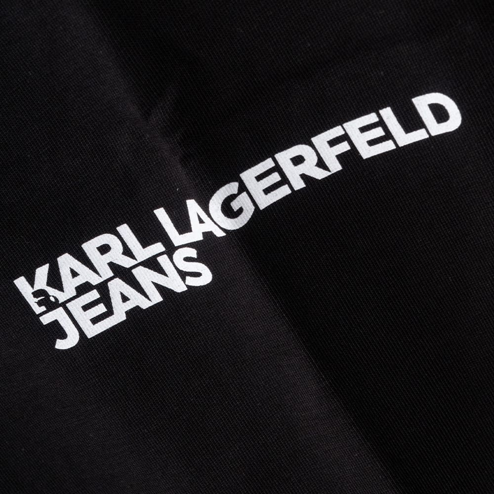 KARL JEANS Μαύρο T-shirt C Neck - B2M17063