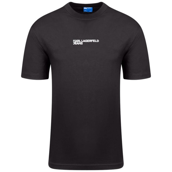 KARL JEANS Μαύρο T-shirt C Neck - B2M17090