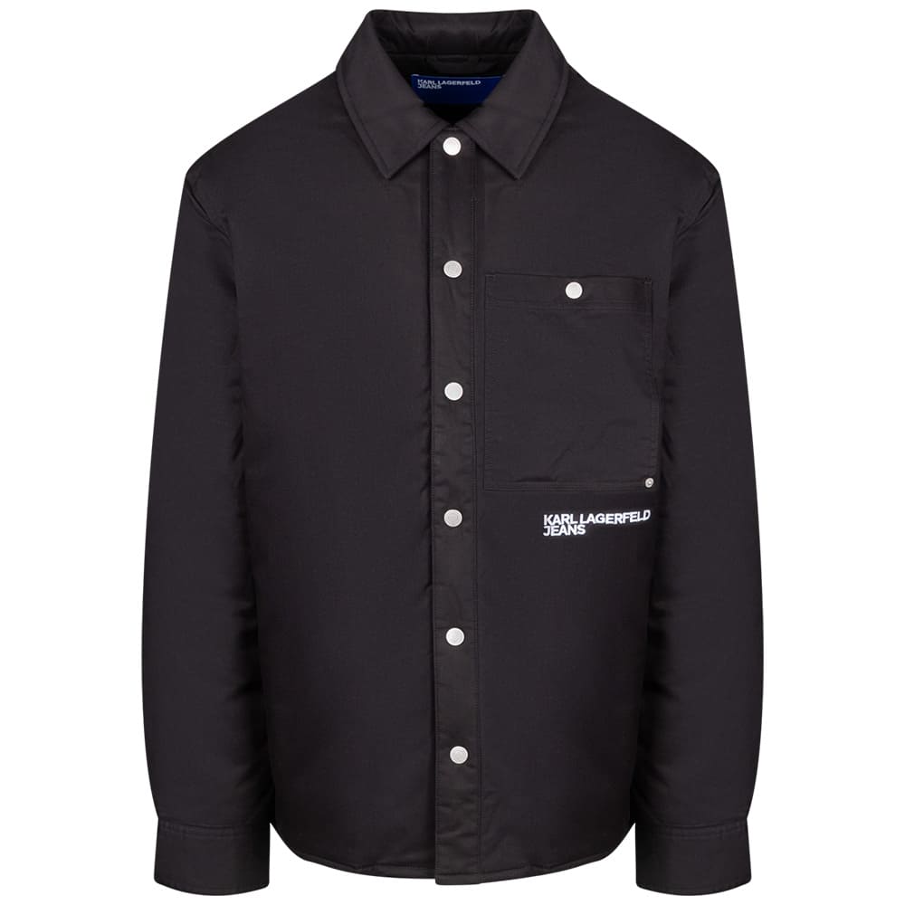 KARL JEANS Μαύρο Πουκάμικο Overshirt - B3M14006
