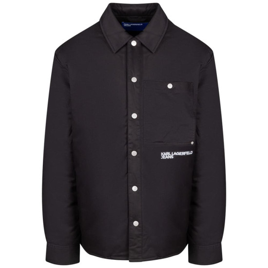 KARL JEANS Μαύρο Πουκάμικο Overshirt - B3M14006