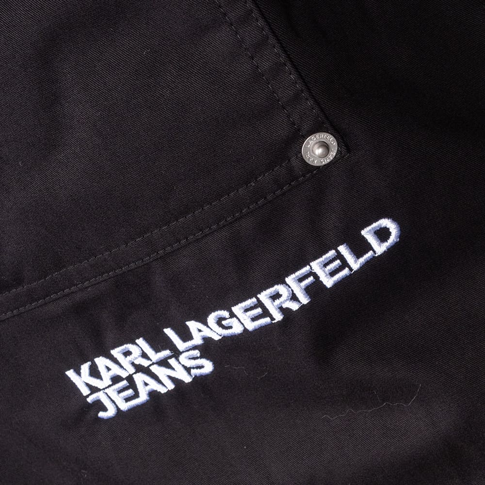 KARL JEANS Μαύρο Πουκάμικο Overshirt - B3M14006