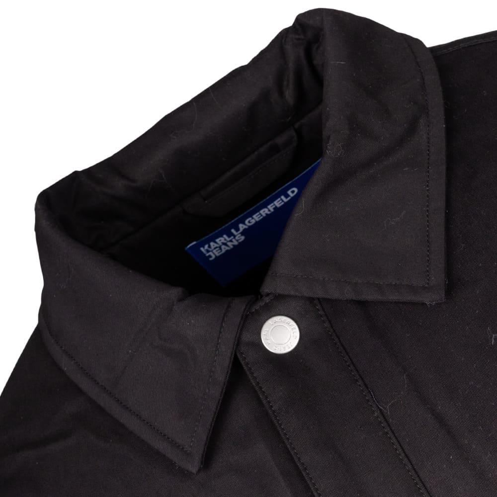 KARL JEANS Μαύρο Πουκάμικο Overshirt - B3M14006