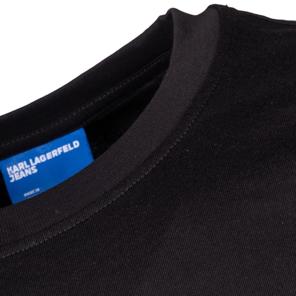 KARL JEANS Μαύρο T-shirt C Neck - B3M17001