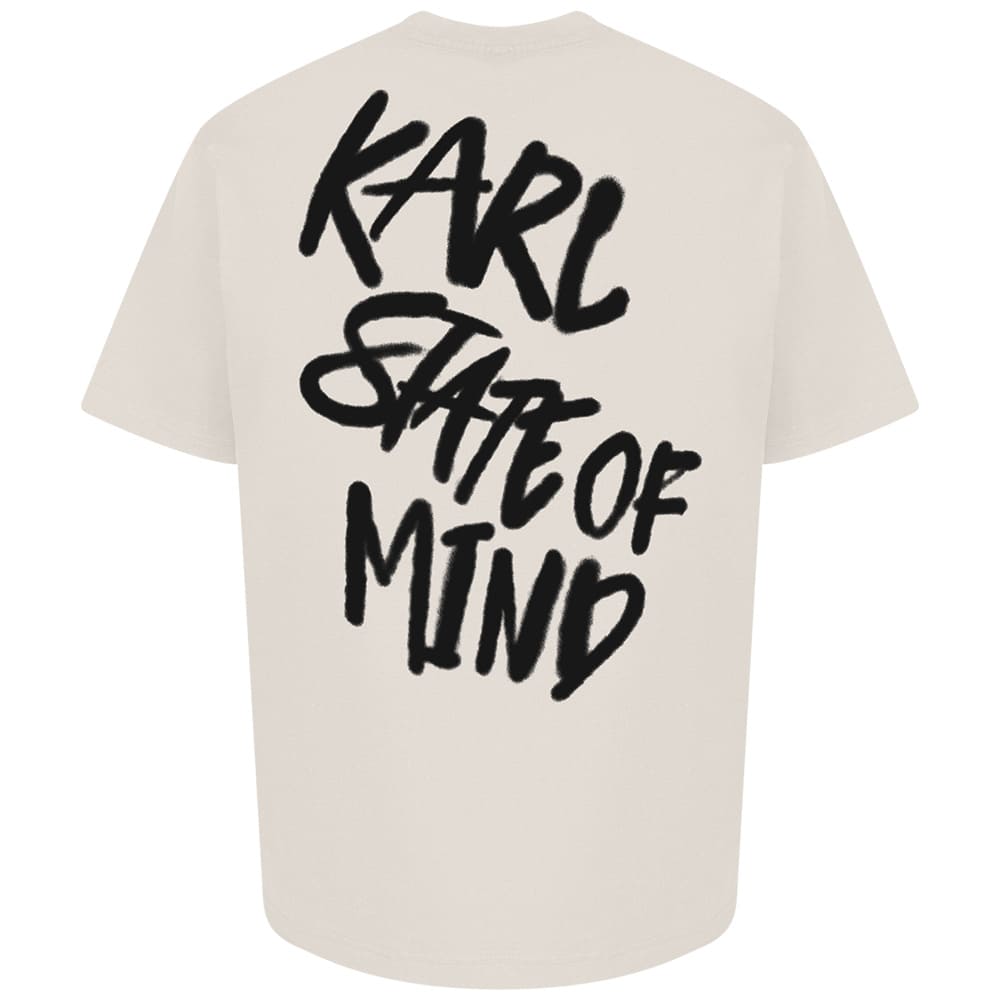 KARL JEANS Εκρού T-shirt C Neck - B3M17005