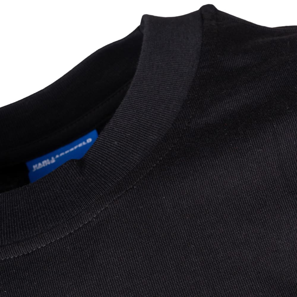KARL JEANS Μαύρο T-shirt C Neck - B3M17009