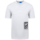 KARL JEANS Λευκό T-shirt C Neck - B3M17029
