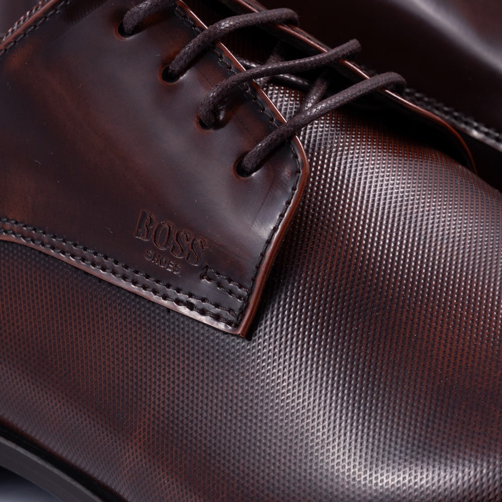 Boss Shoes Ταμπά Derby 100% Leather - B7513 POINT