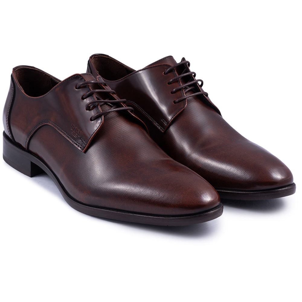 Boss Shoes Ταμπά Derby 100% Leather - B7513 POINT