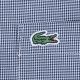 LACOSTE Μπλε Καρό Πουκάμισο Button Down - 3CH2564