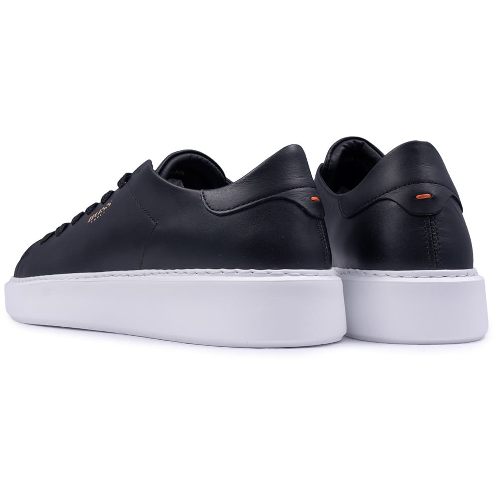 Boss Shoes Μαύρα Sneakers 100% Leather - D5720