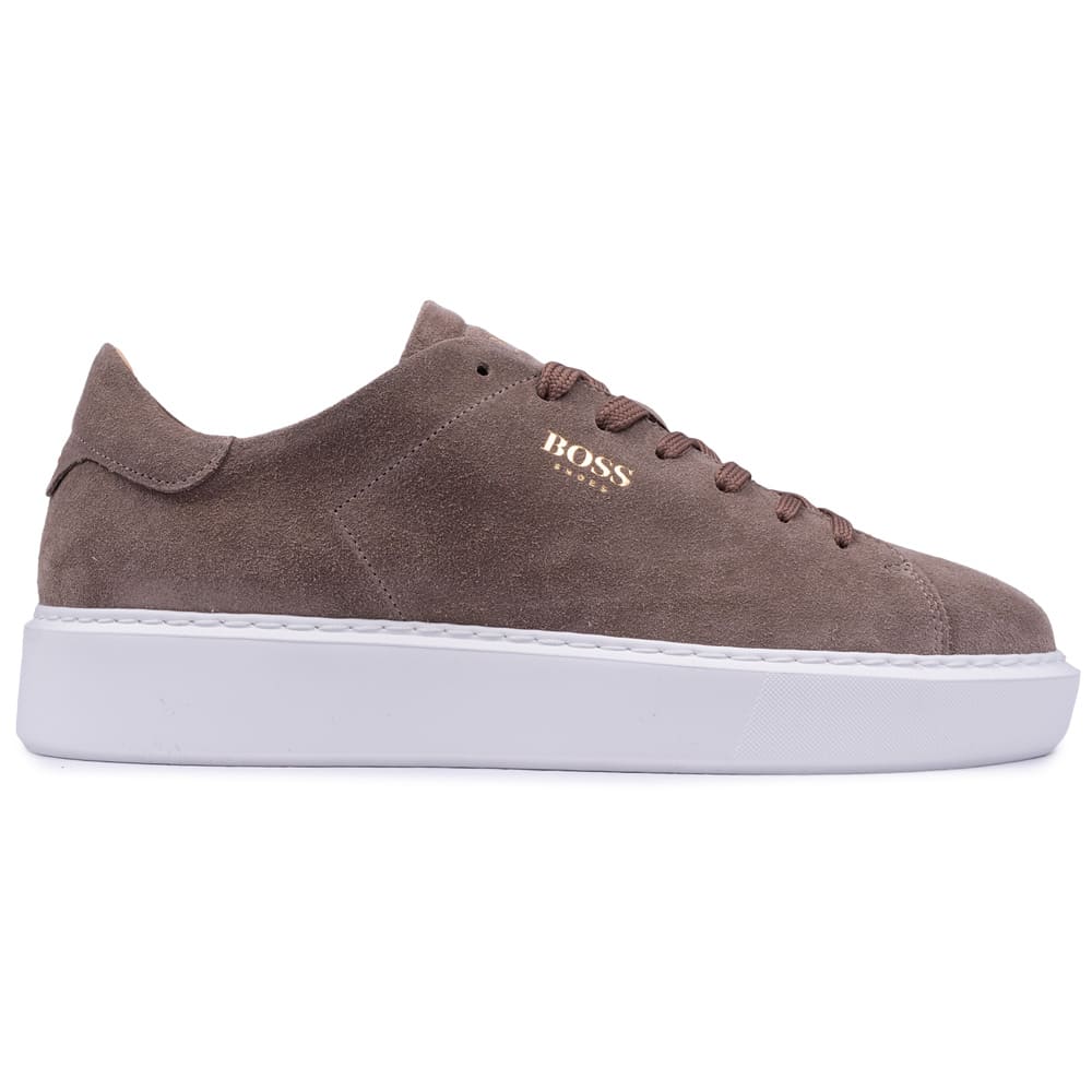Boss Shoes Μπεζ Sneakers 100% leather - D5720 SUEDE