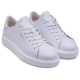 Boss Shoes Λευκά Sneakers 100% Leather - D5720