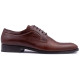 BOSS SHOES Καφέ Derby 100% Leather - D7521