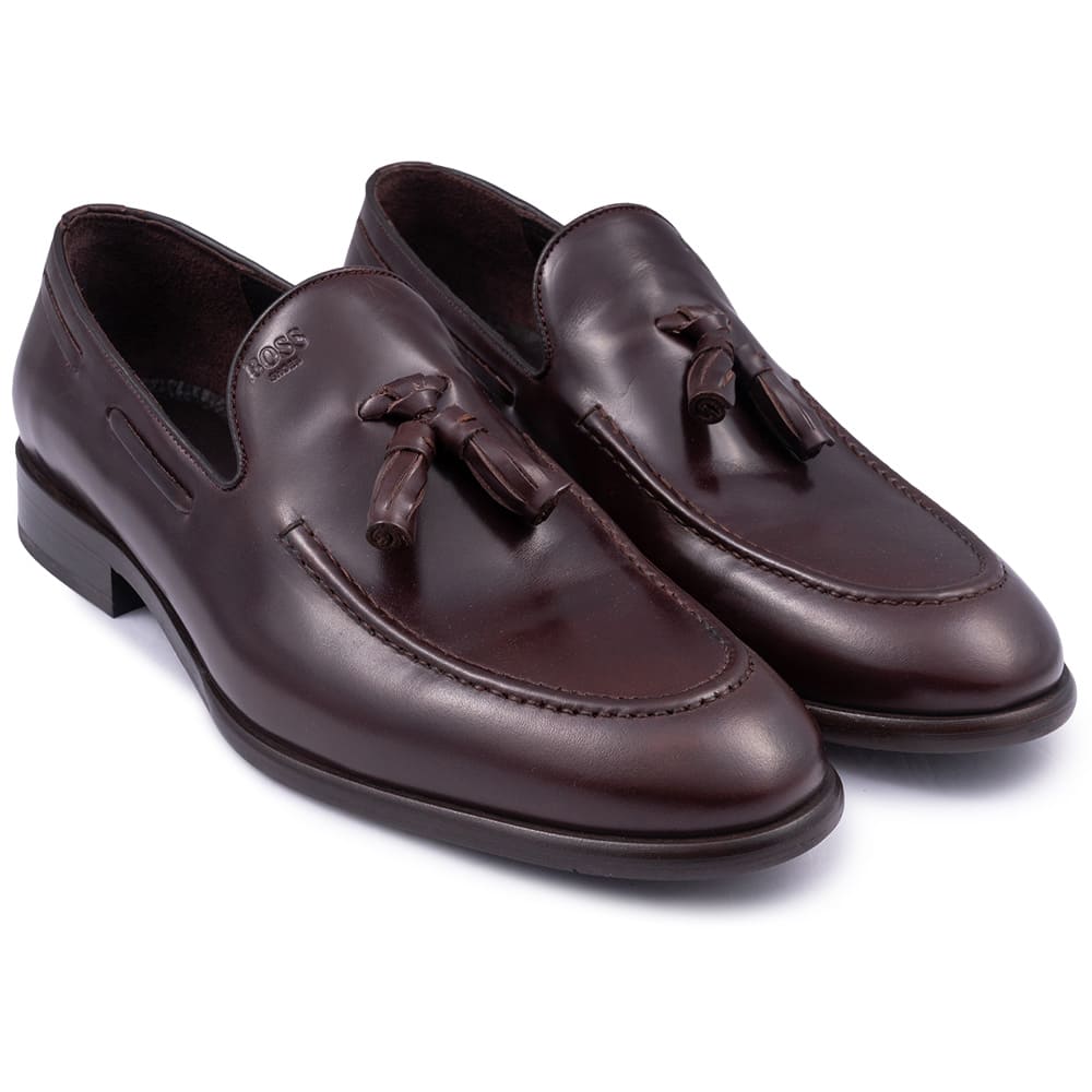 Boss Shoes Καφέ Derby 100% Leather - D7692