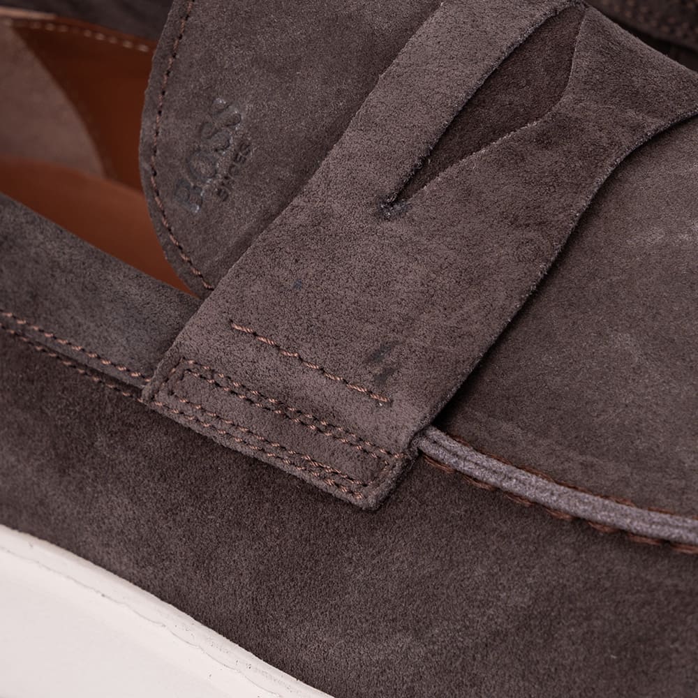 Boss Shoes Καφέ Loafer 100% Leather - D7864 SUE