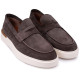 Boss Shoes Καφέ Loafer 100% Leather - D7864 SUE
