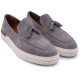 Boss Shoes Γκρι Loafer 100% Leather - D7865 SUE